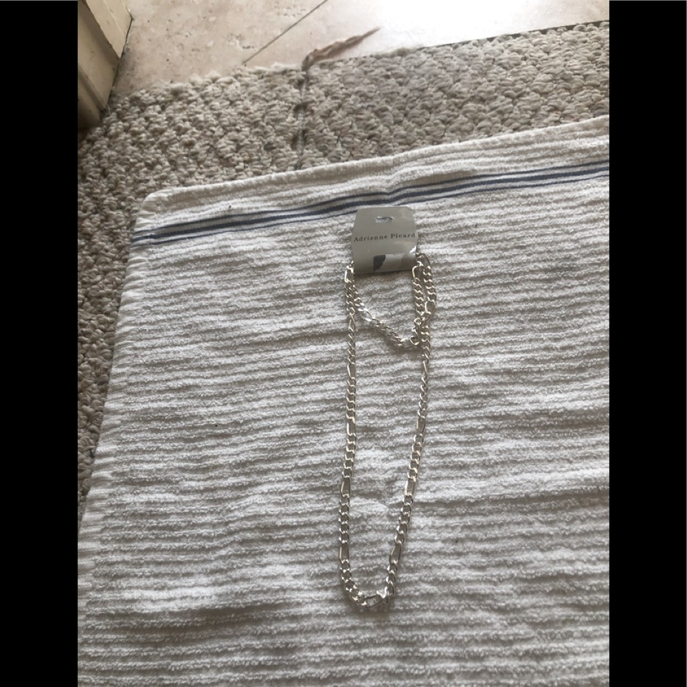 Silver Necklace & Bracelet Set